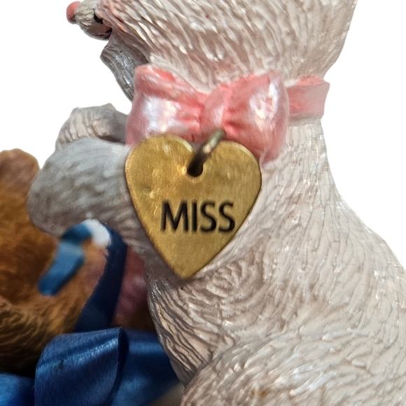 AGC, LLC Cat Christmas Ornament Kittens Playing with‎ Bow P13 - Picture 2 of 9